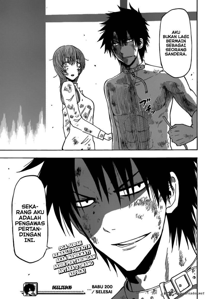 Beelzebub Chapter 200 - halaman 19