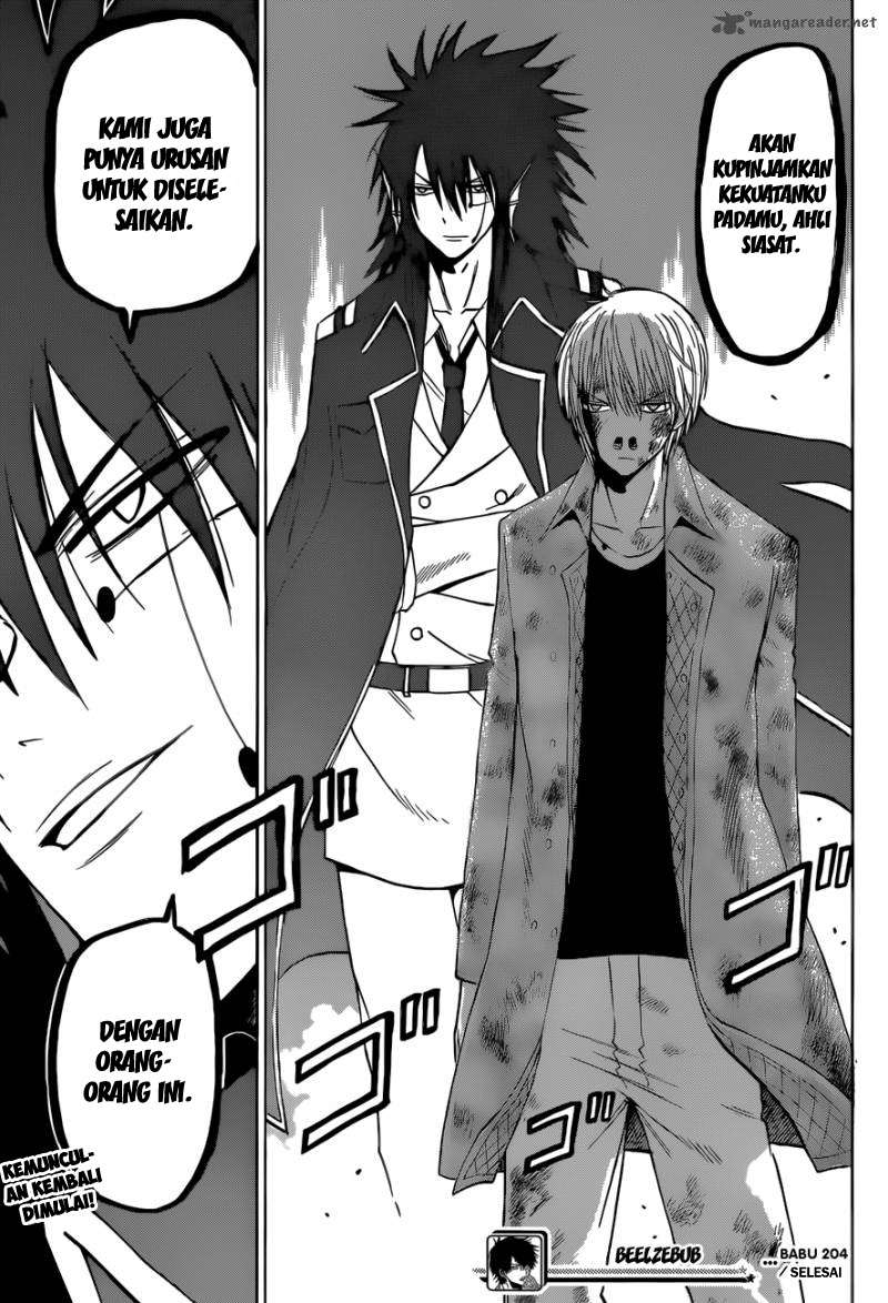 Beelzebub Chapter 204 - halaman 20