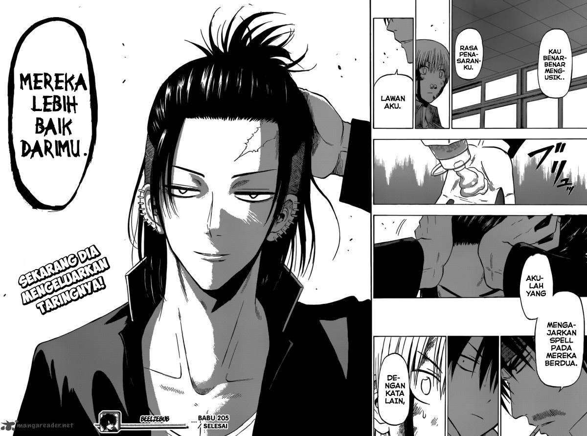 Beelzebub Chapter 205 - halaman 17
