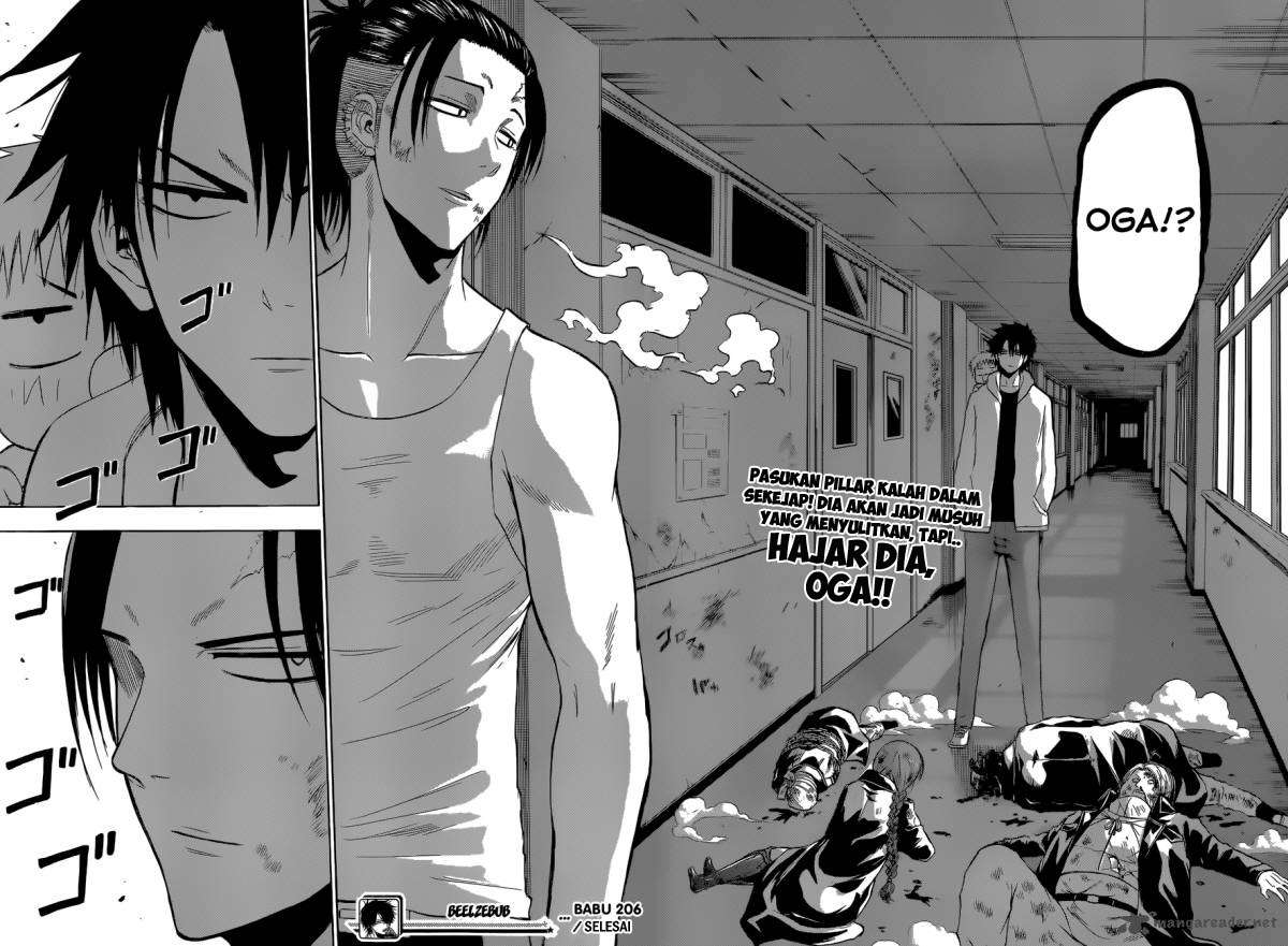 Beelzebub Chapter 206 - halaman 18