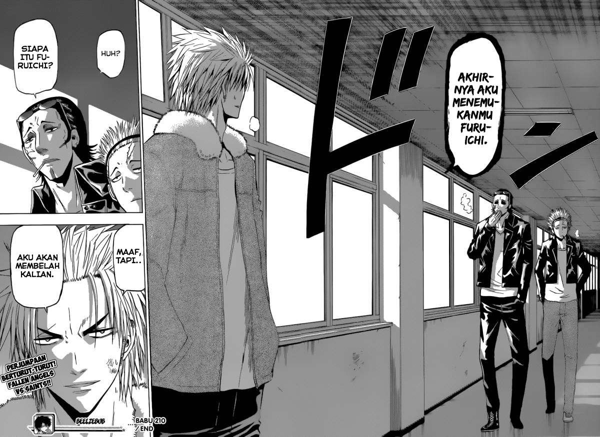 Beelzebub Chapter 210 - halaman 19