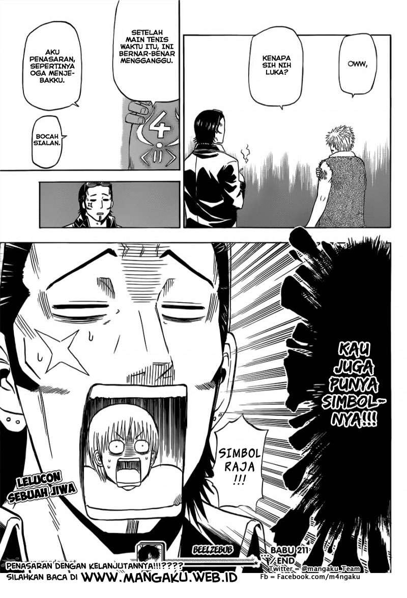 Beelzebub Chapter 211 - halaman 18