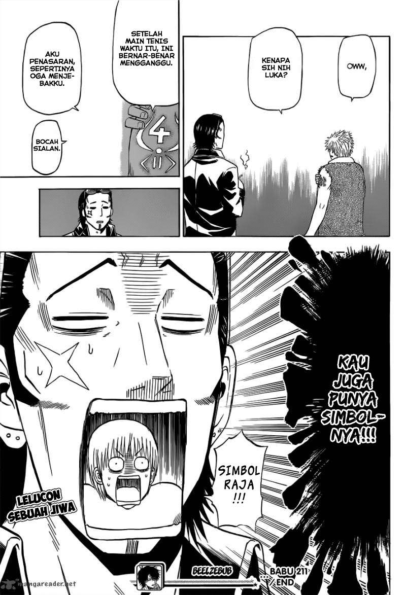 Beelzebub Chapter 211 - halaman 19