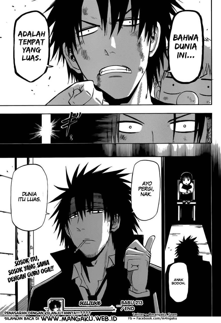 Beelzebub Chapter 213 - halaman 19