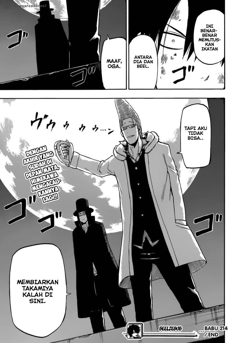 Beelzebub Chapter 214 - halaman 18