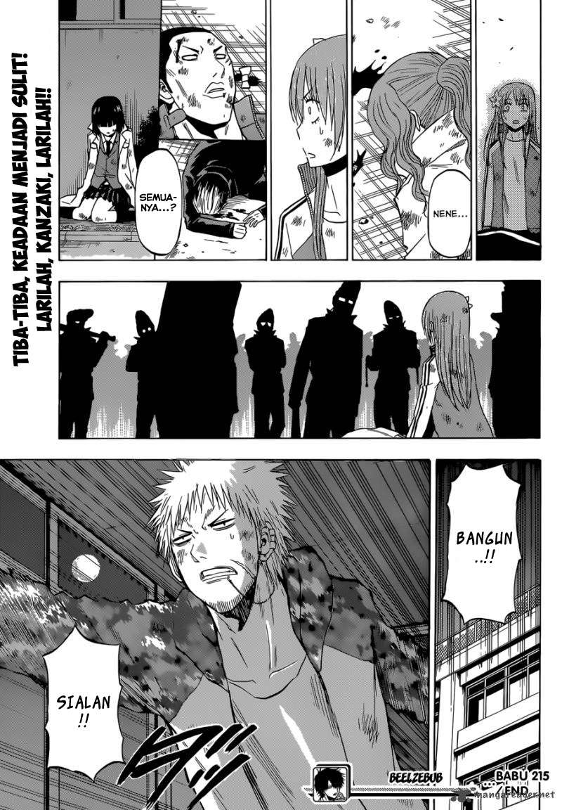Beelzebub Chapter 215 - halaman 20