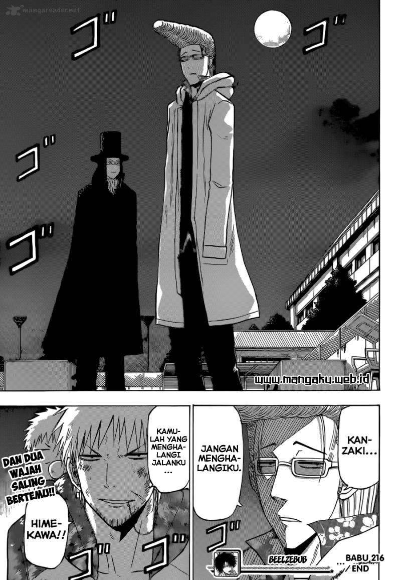 Beelzebub Chapter 216 - halaman 20