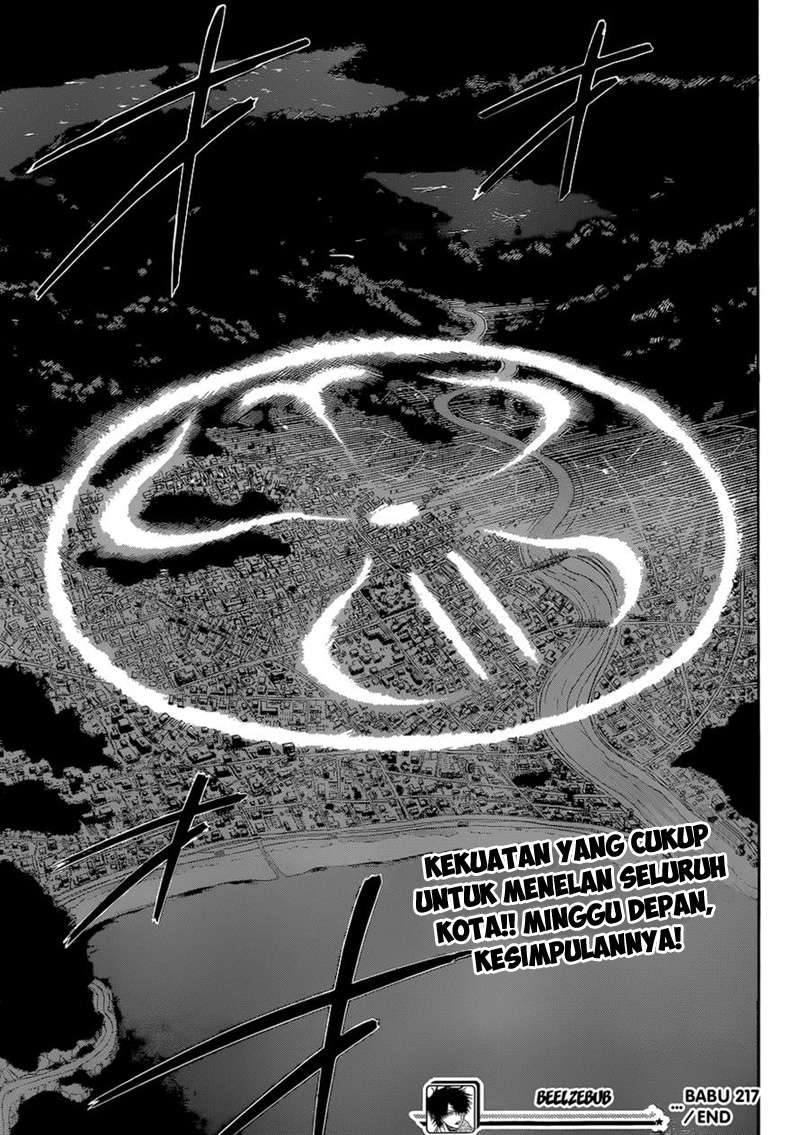 Beelzebub Chapter 217 - halaman 20