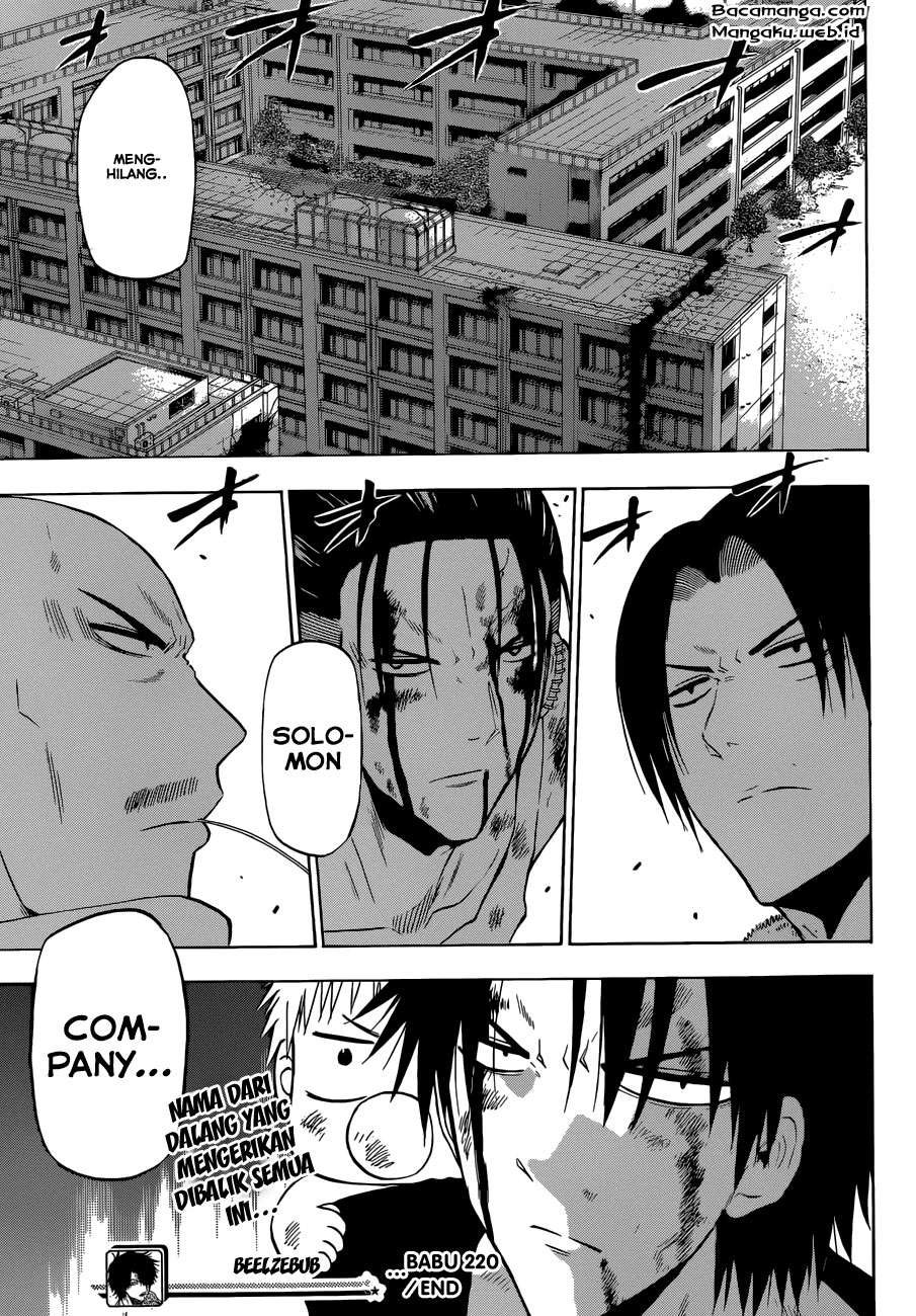Beelzebub Chapter 220 - halaman 18