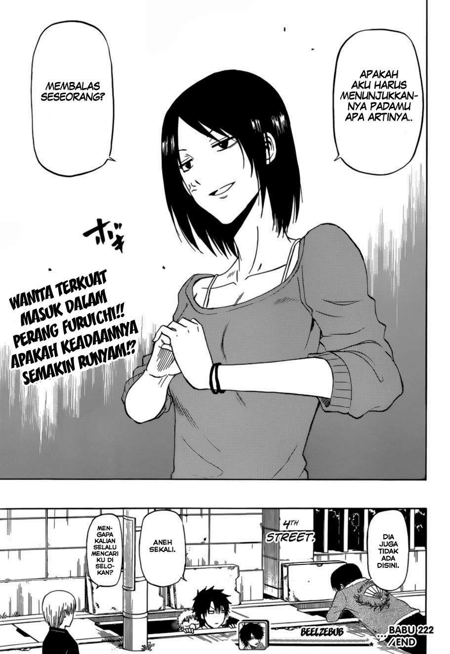 Beelzebub Chapter 222 - halaman 38