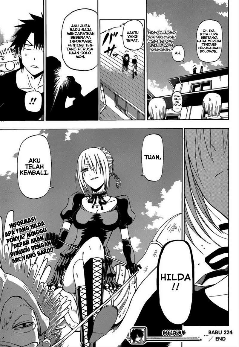 Beelzebub Chapter 224 - halaman 19
