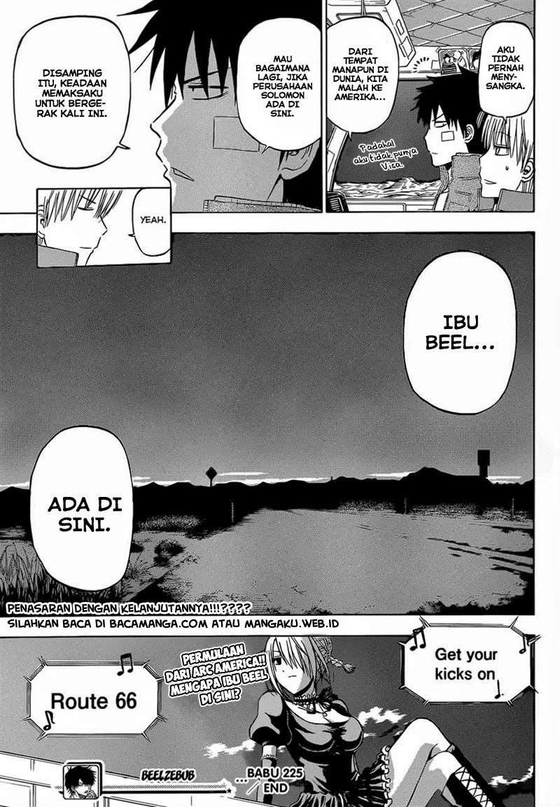 Beelzebub Chapter 225 - halaman 18