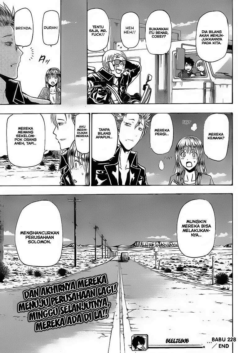 Beelzebub Chapter 228 - halaman 20