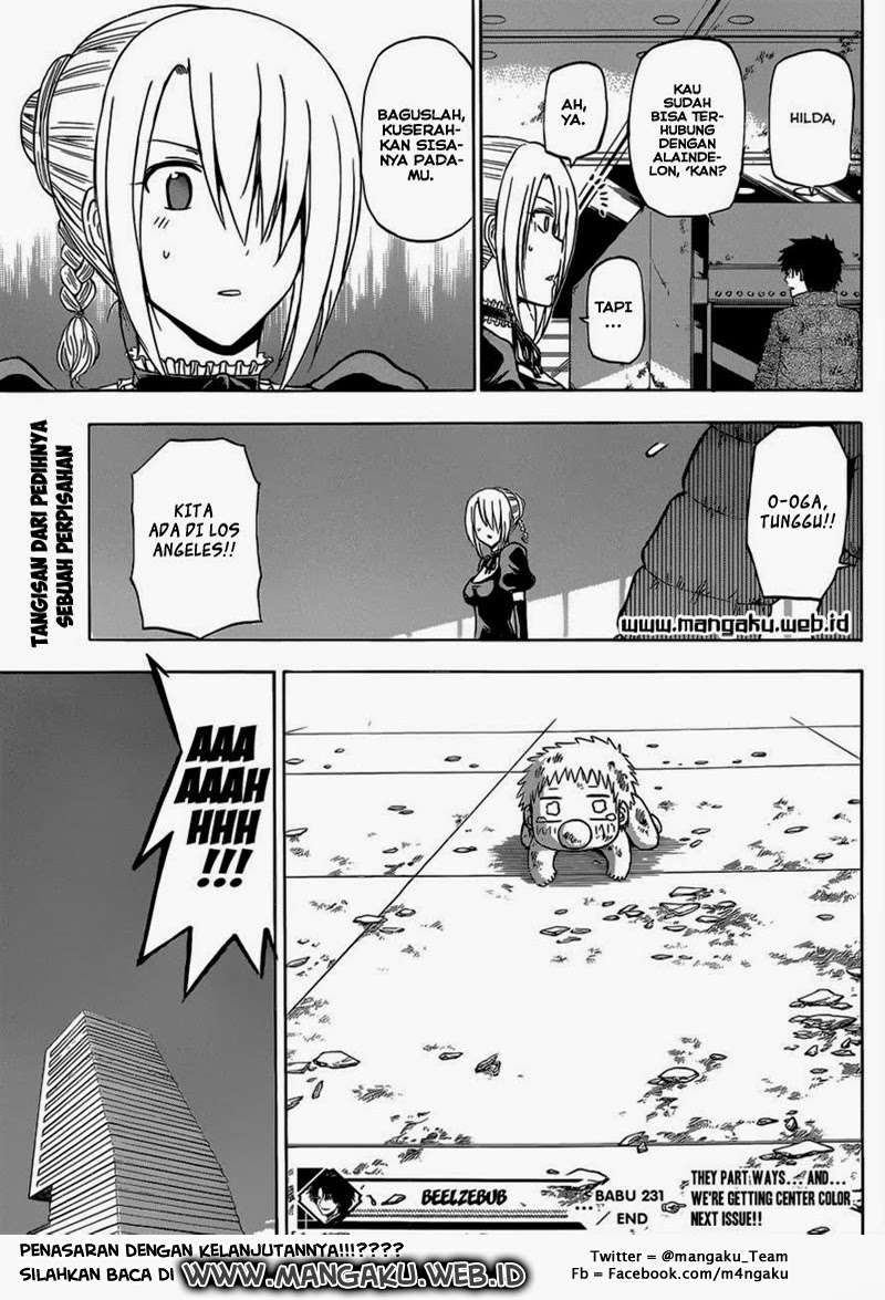 Beelzebub Chapter 231 - halaman 18