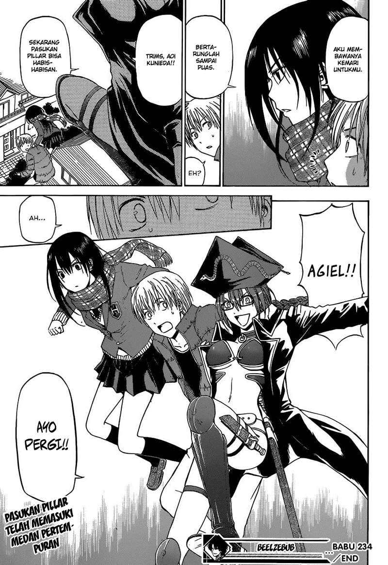 Beelzebub Chapter 234 - halaman 19