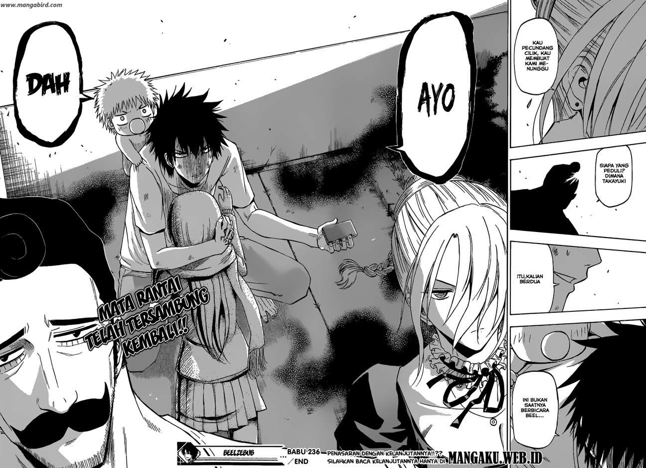 Beelzebub Chapter 236 - halaman 18