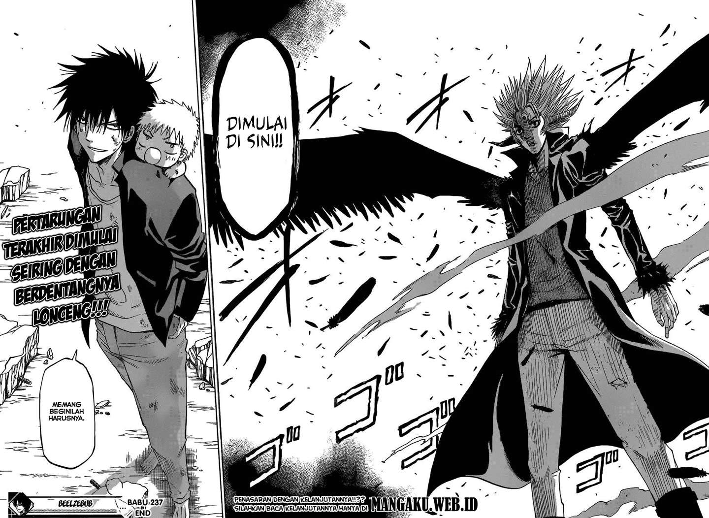 Beelzebub Chapter 237 - halaman 18
