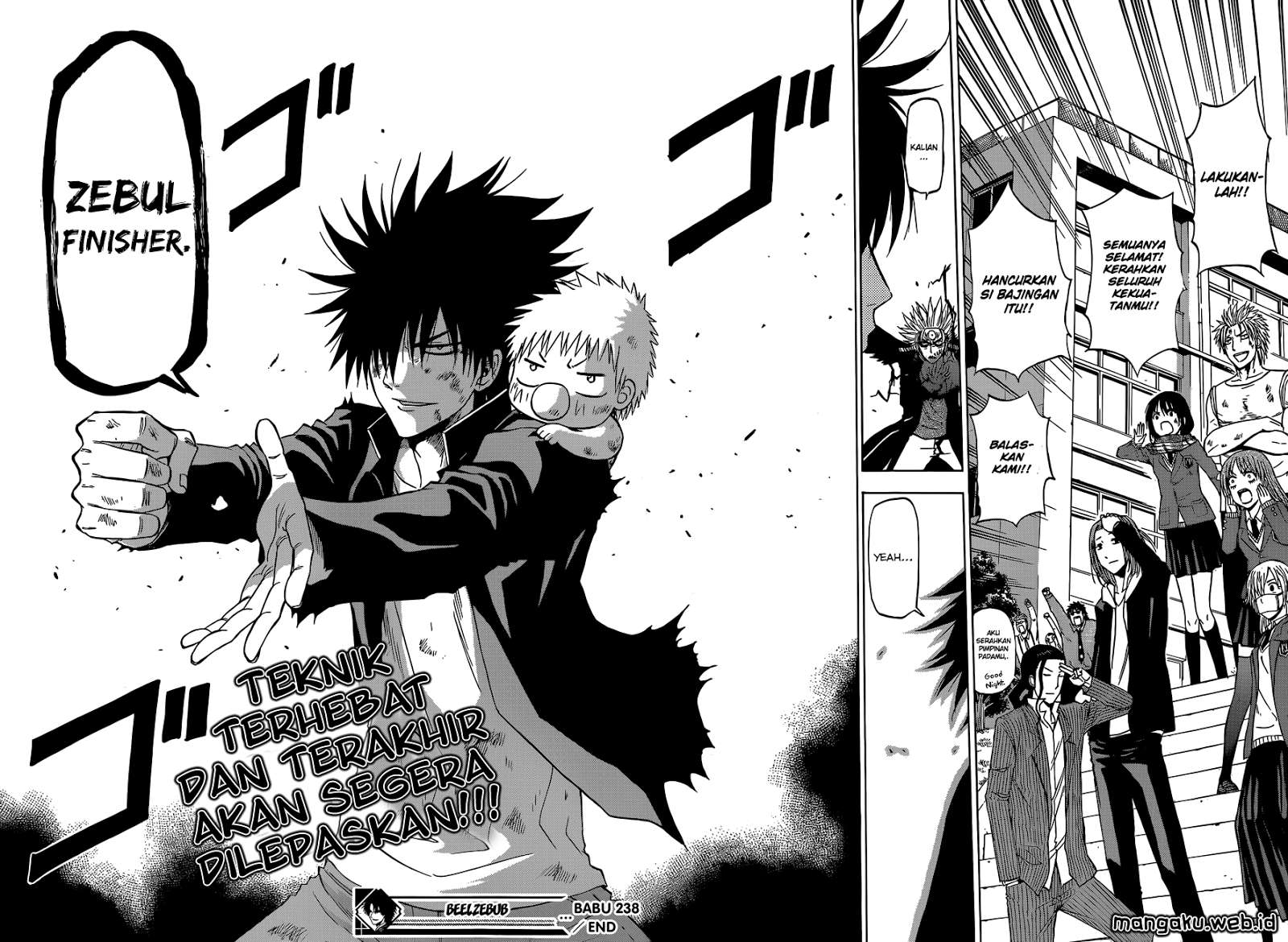 Beelzebub Chapter 238 - halaman 18