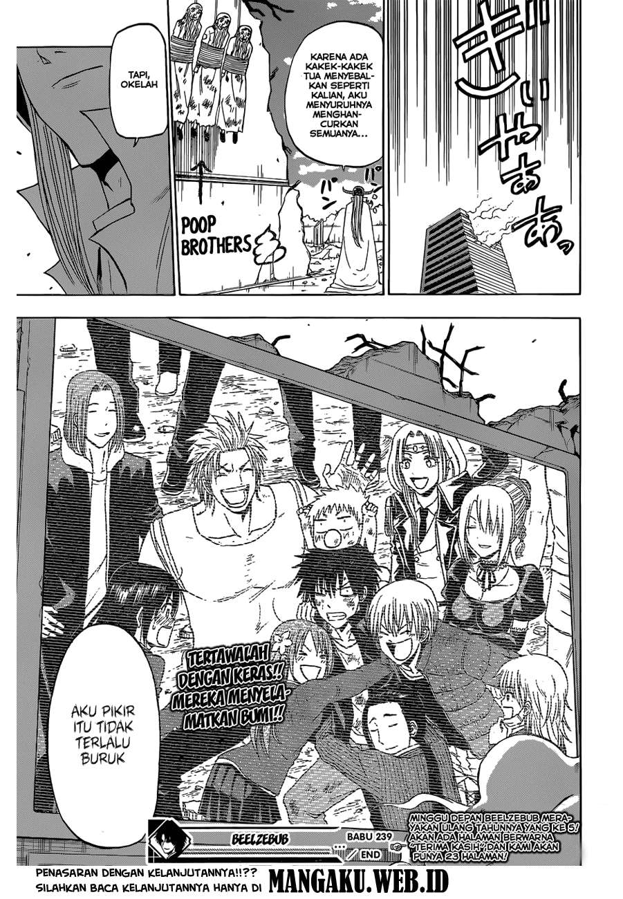 Beelzebub Chapter 239 - halaman 18