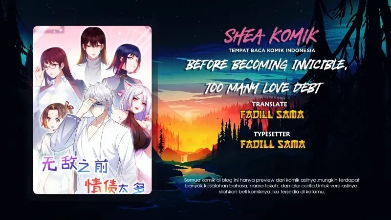 Before Becoming Invincible, Too Many Love Chapter 1 - halaman 1