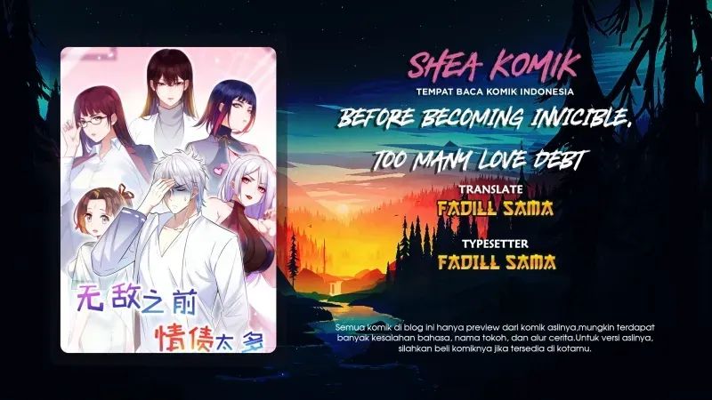 Before Becoming Invincible, Too Many Love Chapter 2 - halaman 1