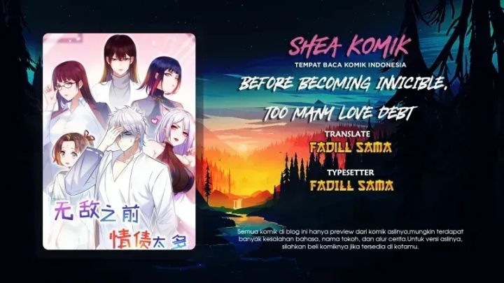 Before Becoming Invincible, Too Many Love Chapter 3 - halaman 1