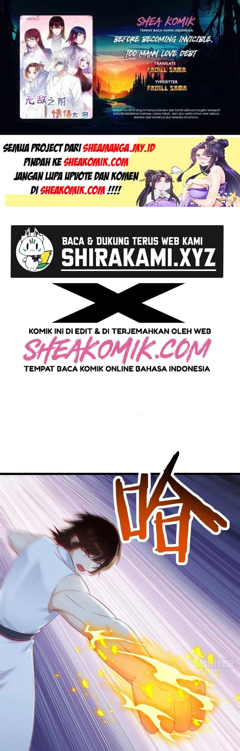 Before Becoming Invincible, Too Many Love Chapter 81 - halaman 1