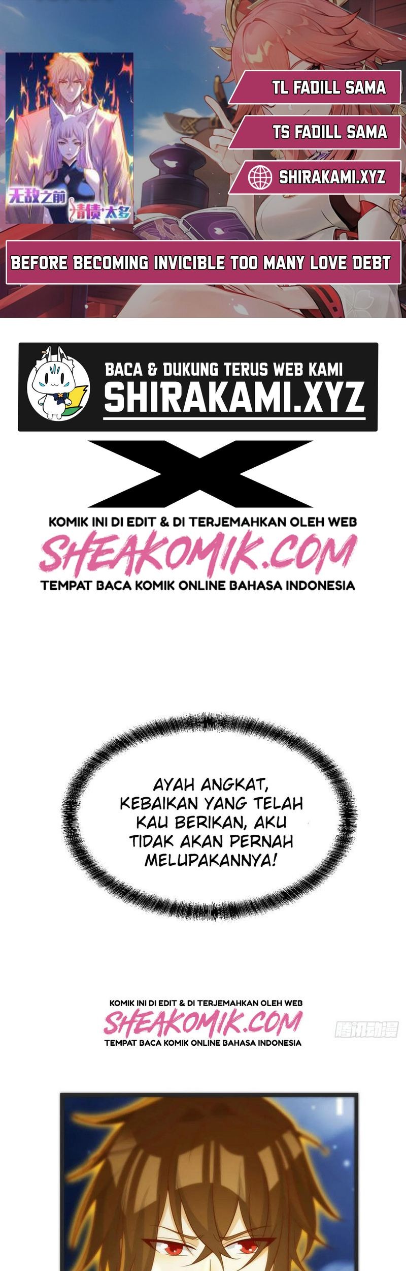 Before Becoming Invincible, Too Many Love Chapter 83 - halaman 1