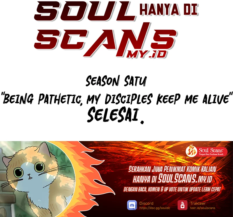 Being Pathetic, My Disciples Keep Me Alive Chapter 56 - halaman 48