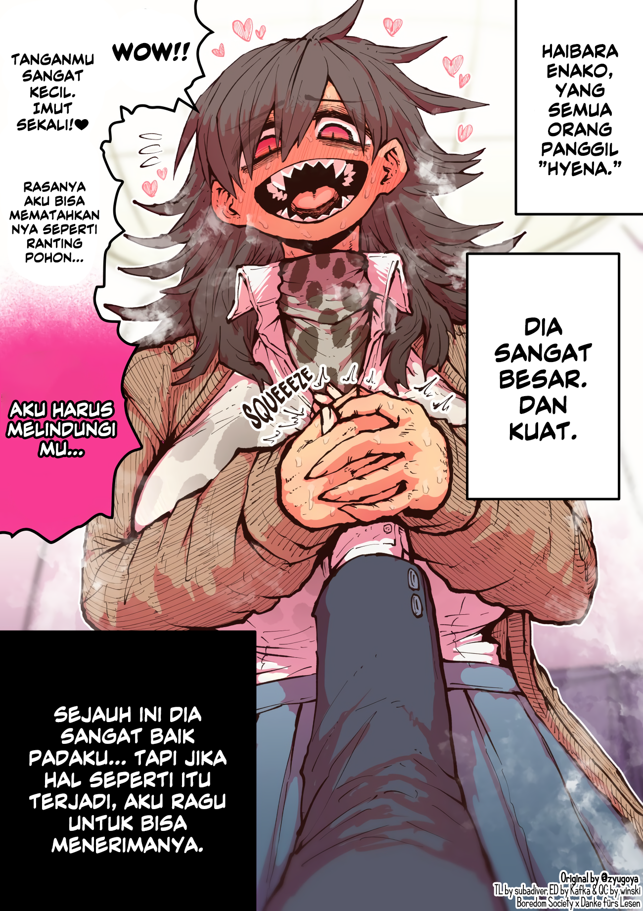 Being Targeted by Hyena-chan Chapter 2 - halaman 2