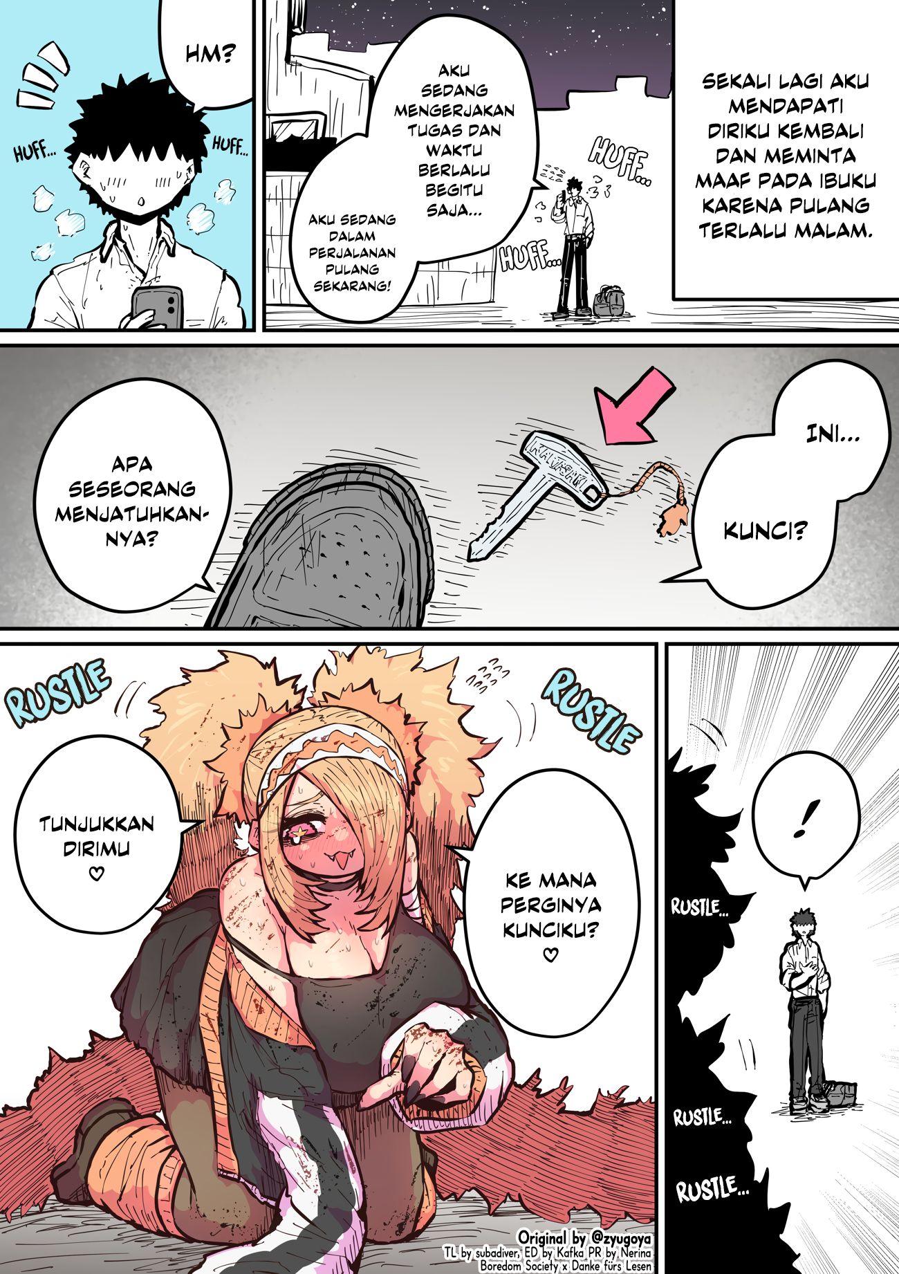 Being Targeted by Hyena-chan Chapter 20 - halaman 2