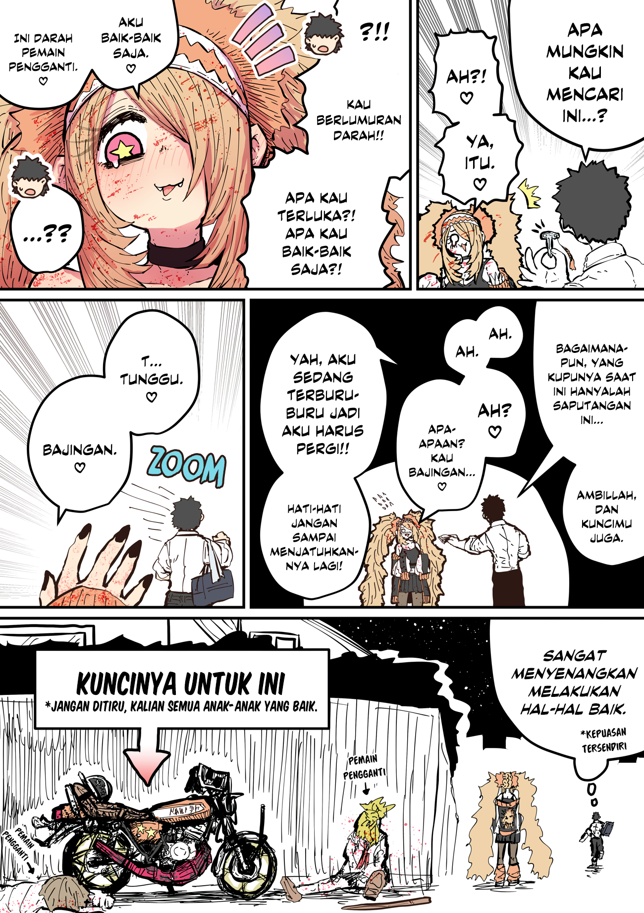 Being Targeted by Hyena-chan Chapter 21 - halaman 2