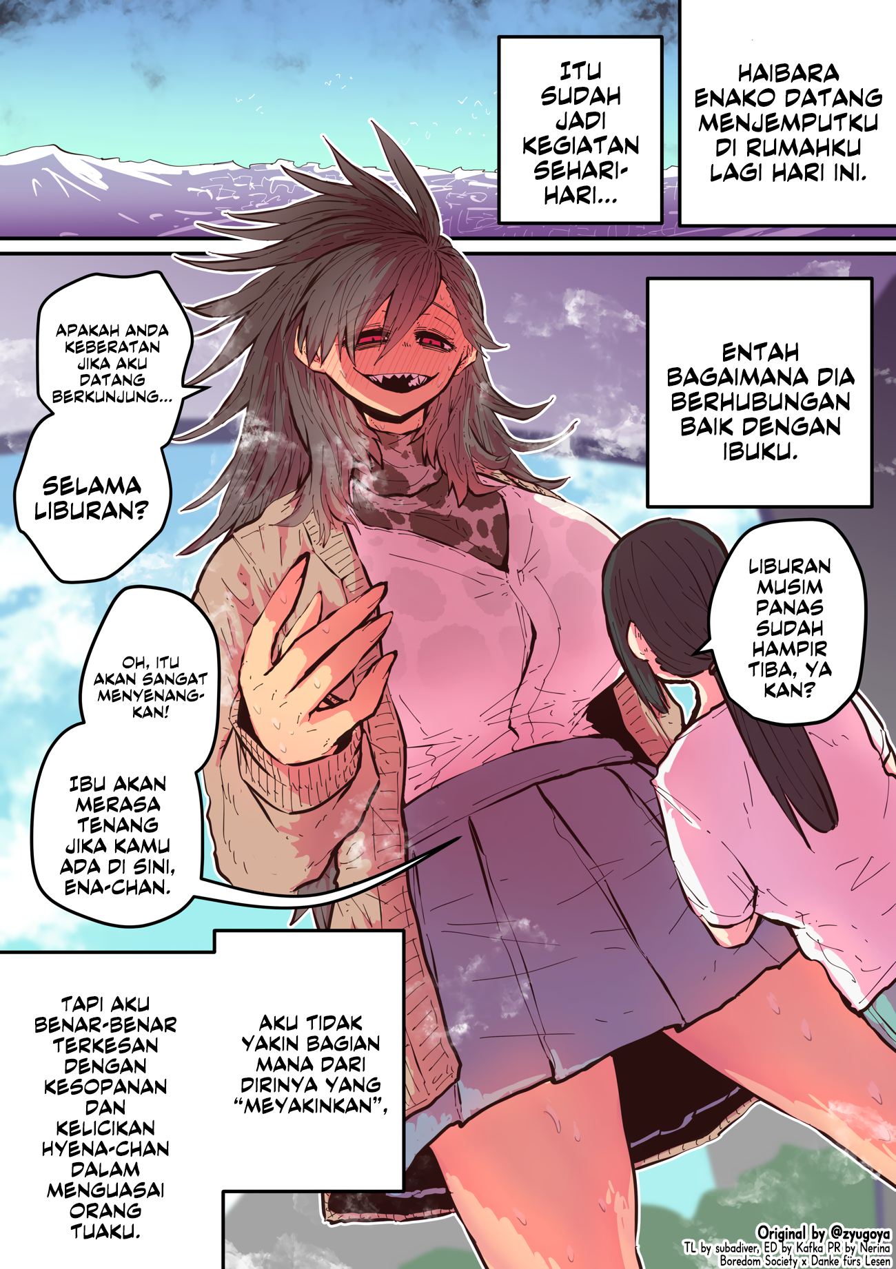 Being Targeted by Hyena-chan Chapter 22 - halaman 2