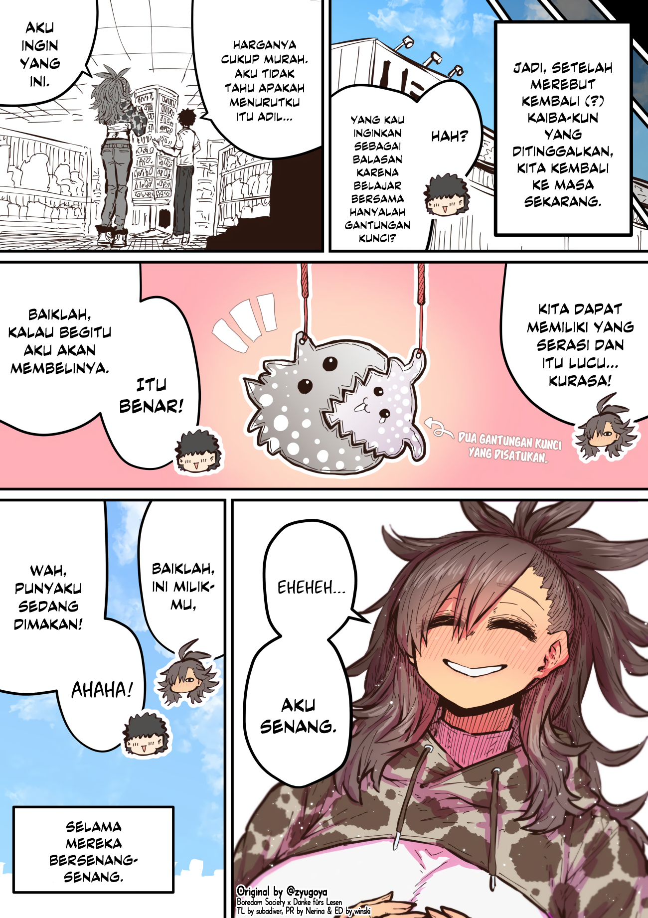 Being Targeted by Hyena-chan Chapter 26 - halaman 5