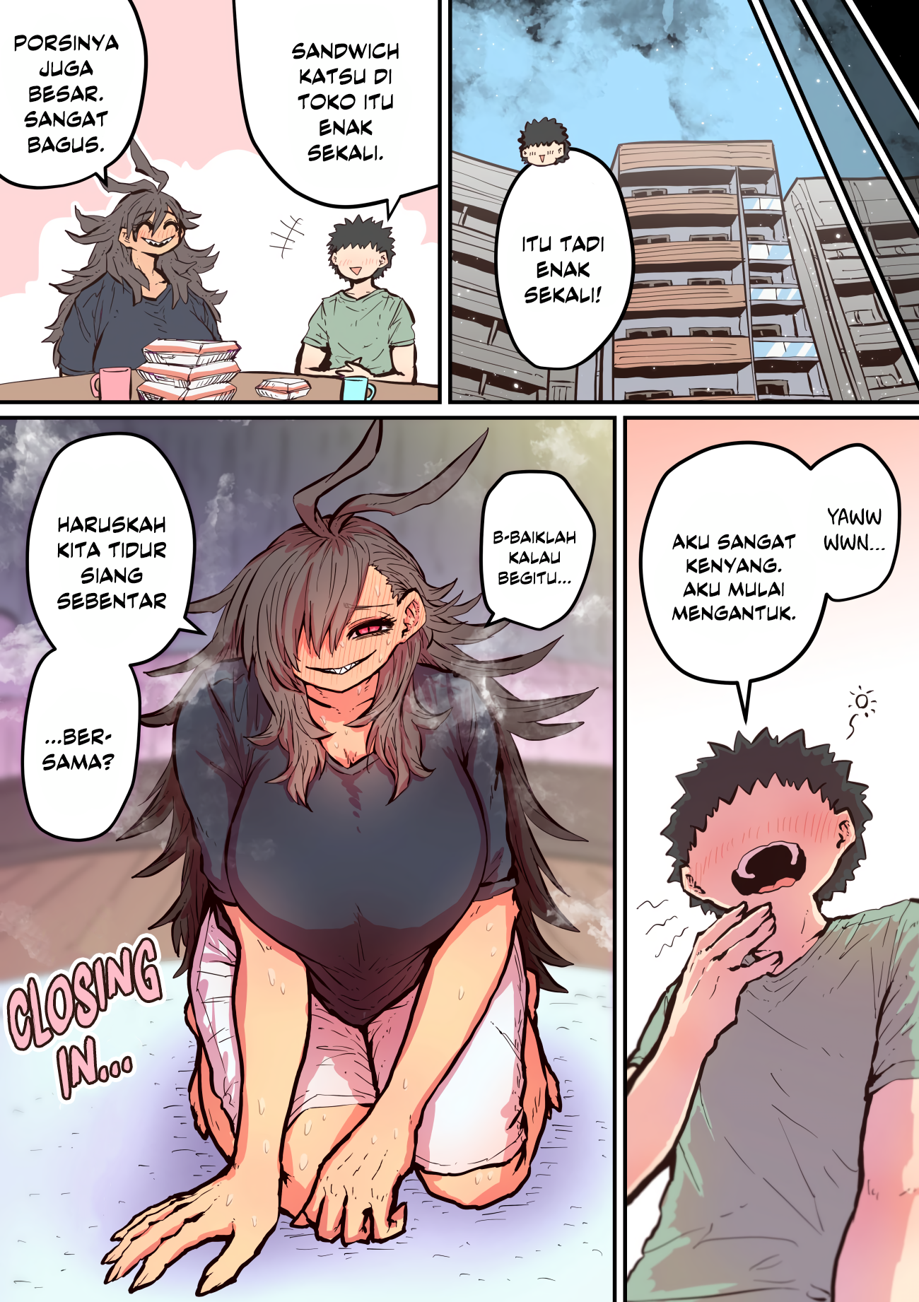 Being Targeted by Hyena-chan Chapter 29 - halaman 4