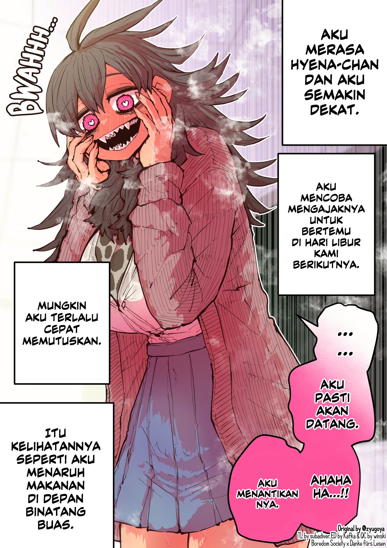 Being Targeted by Hyena-chan Chapter 5 - halaman 2