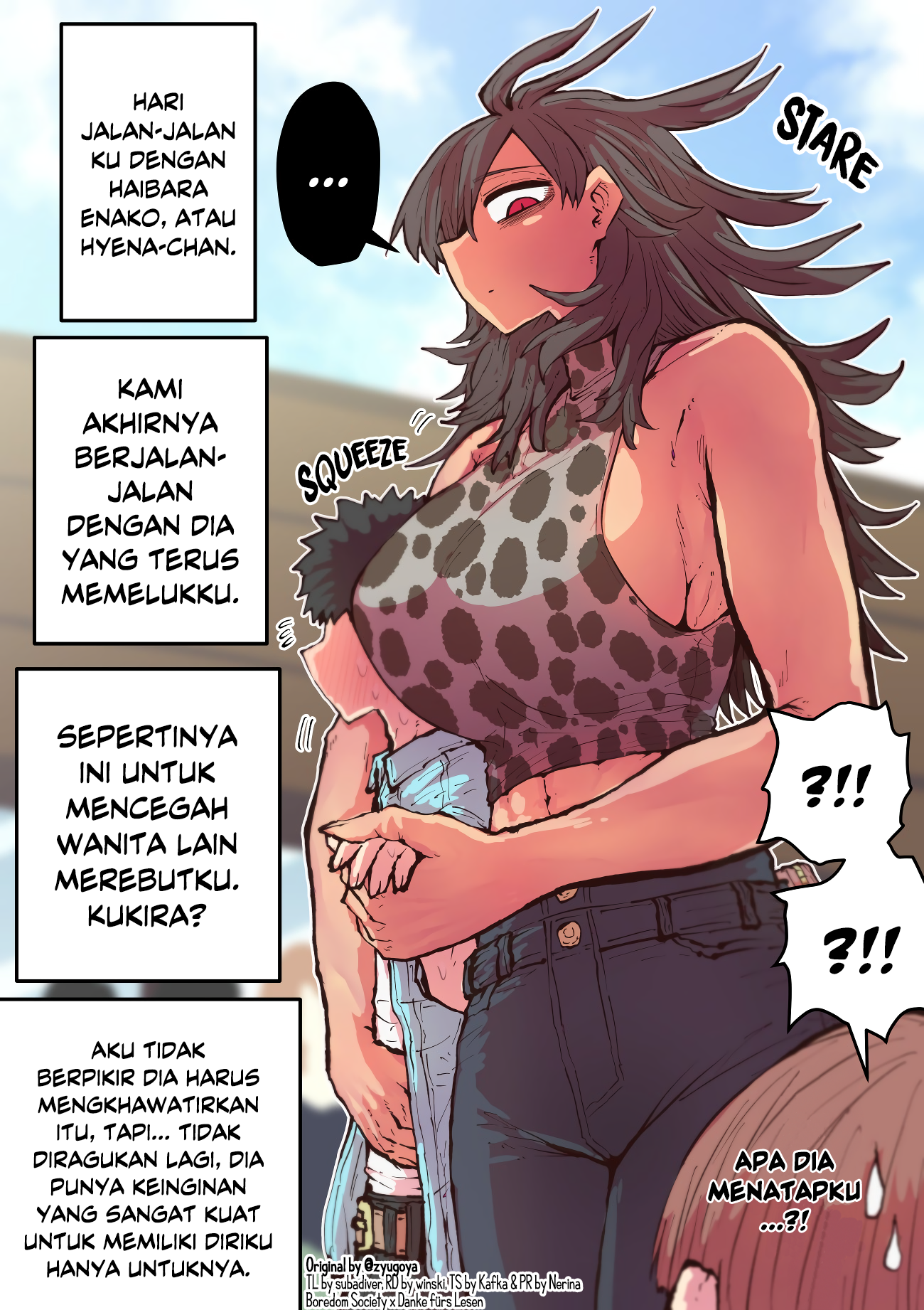 Being Targeted by Hyena-chan Chapter 6 - halaman 2