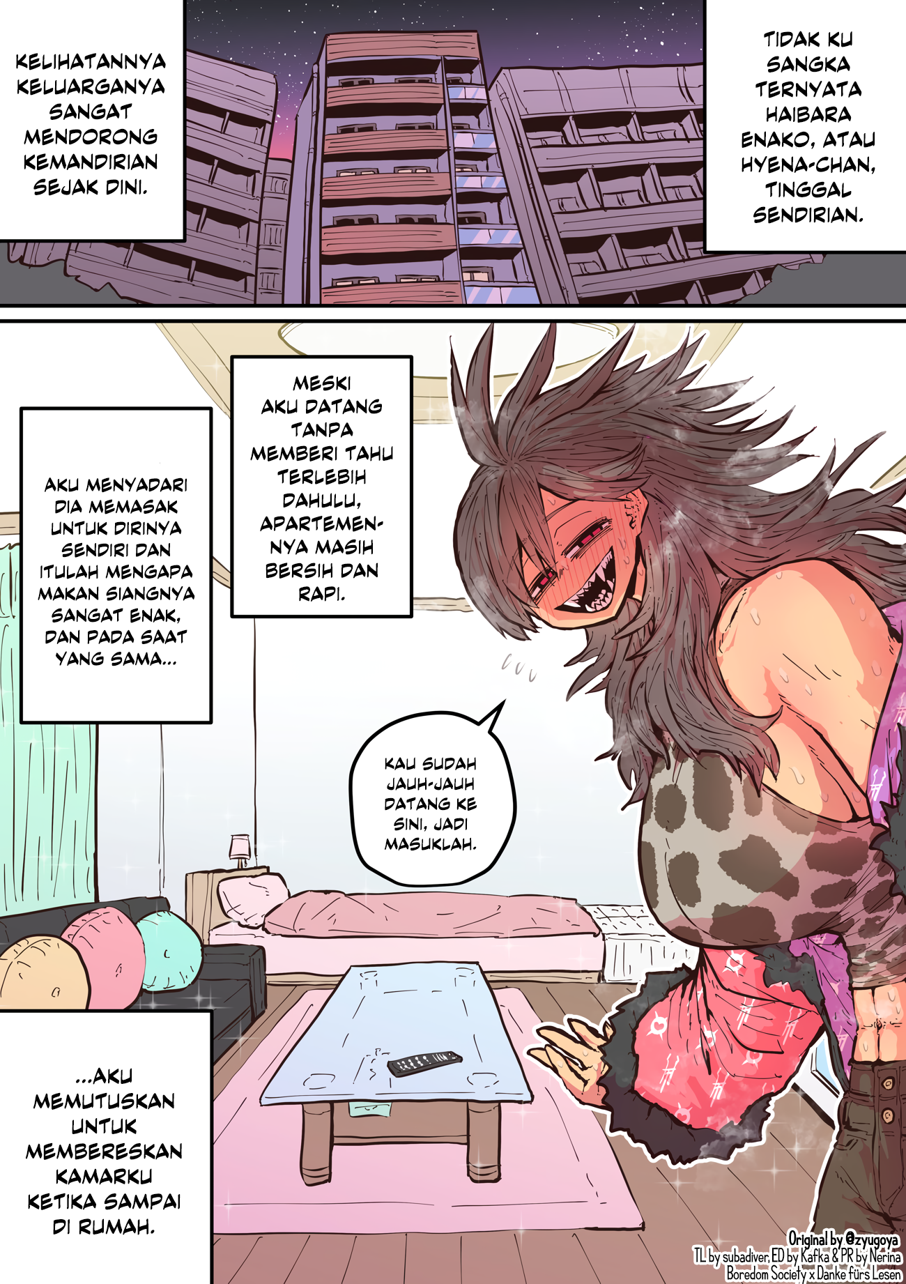 Being Targeted by Hyena-chan Chapter 9 - halaman 2