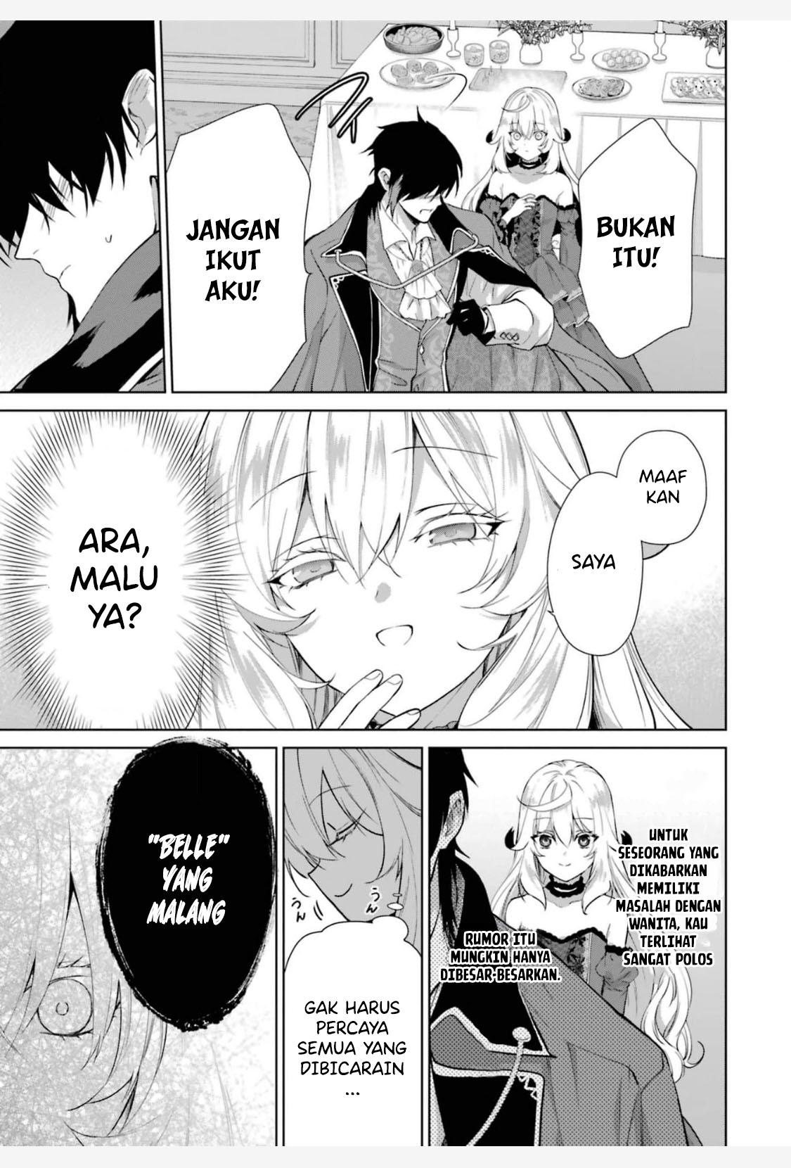 Belle Poupée no Super Darling Konyaku: "Konomi ja Nai" to Iwareta Ningyou Hime, Gaman wo Yametara Ouji ga Deredere ni Natta. Jitsu ni Ui! Chapter 1 - halaman 27