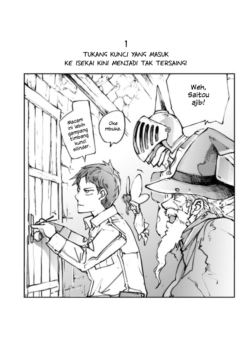 Benriya Saitou-san, Isekai ni Iku Chapter 1 - halaman 2