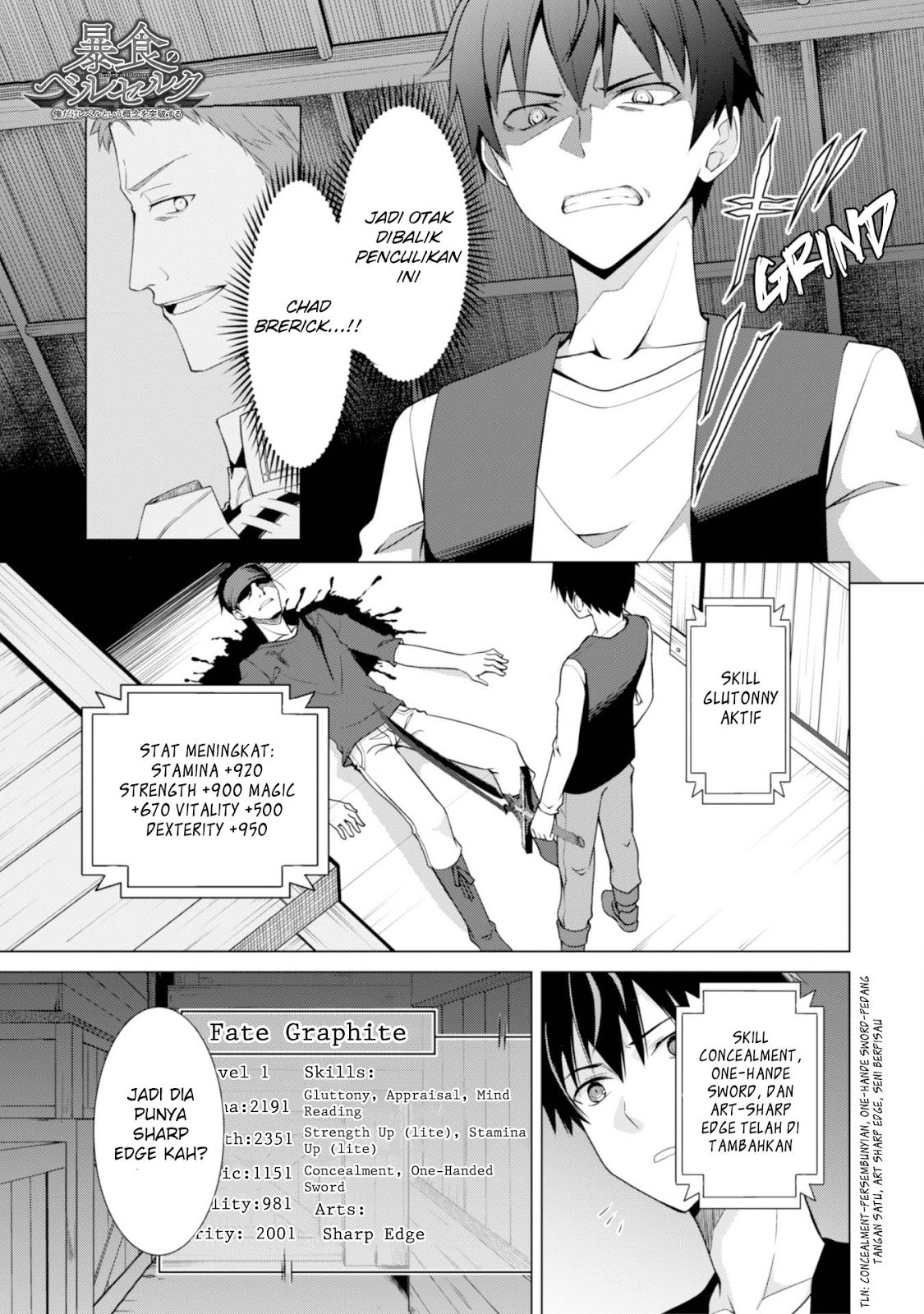 Berserk of Gluttony Chapter 4 - halaman 2