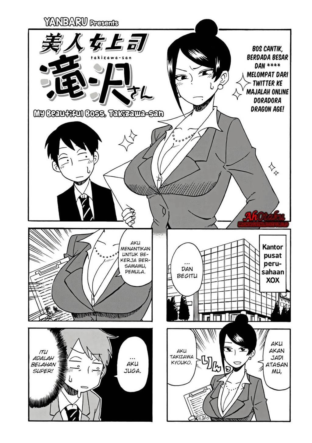 Bijin Onna Joushi Takizawa-san Chapter 1 - halaman 4