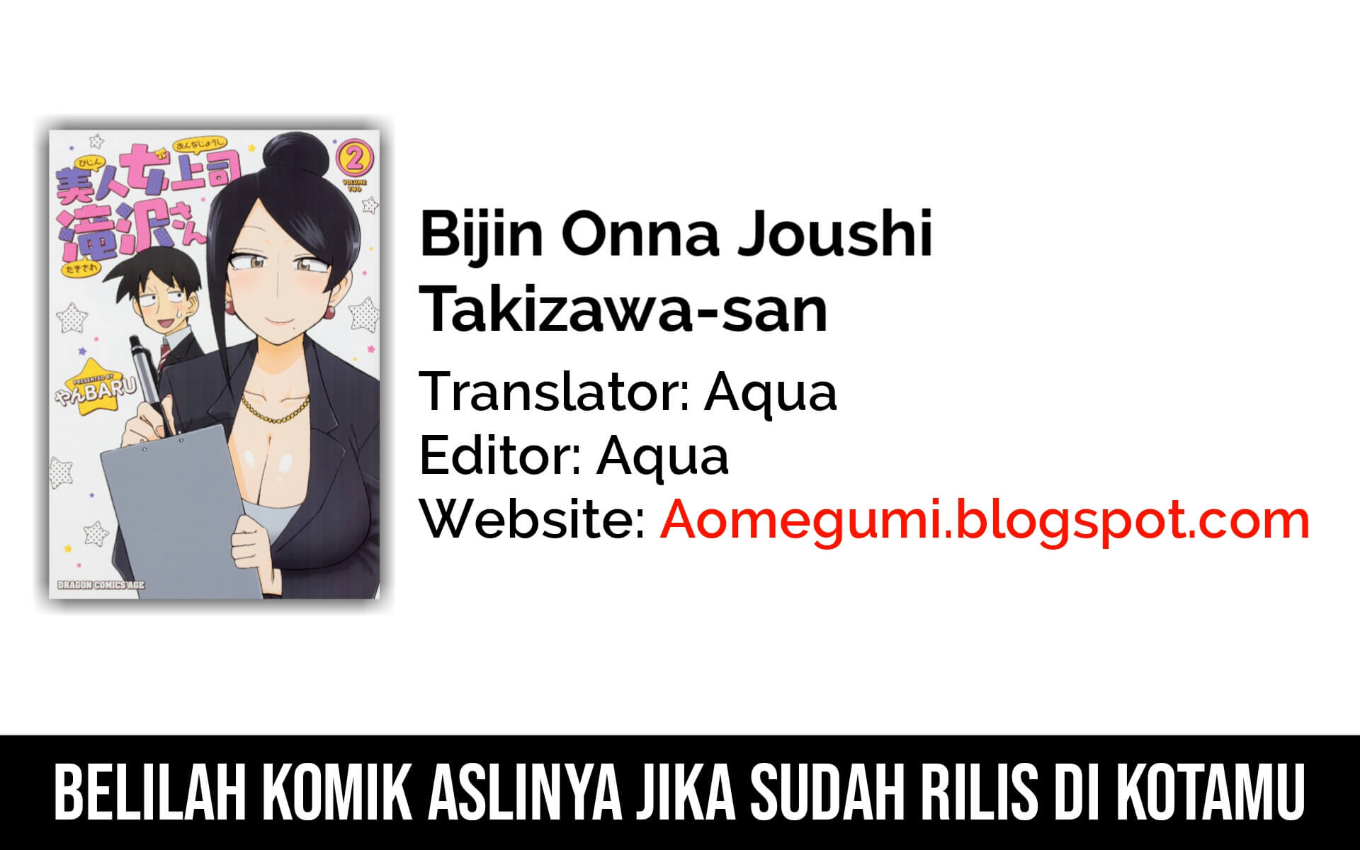 Bijin Onna Joushi Takizawa-san Chapter 19 - halaman 2