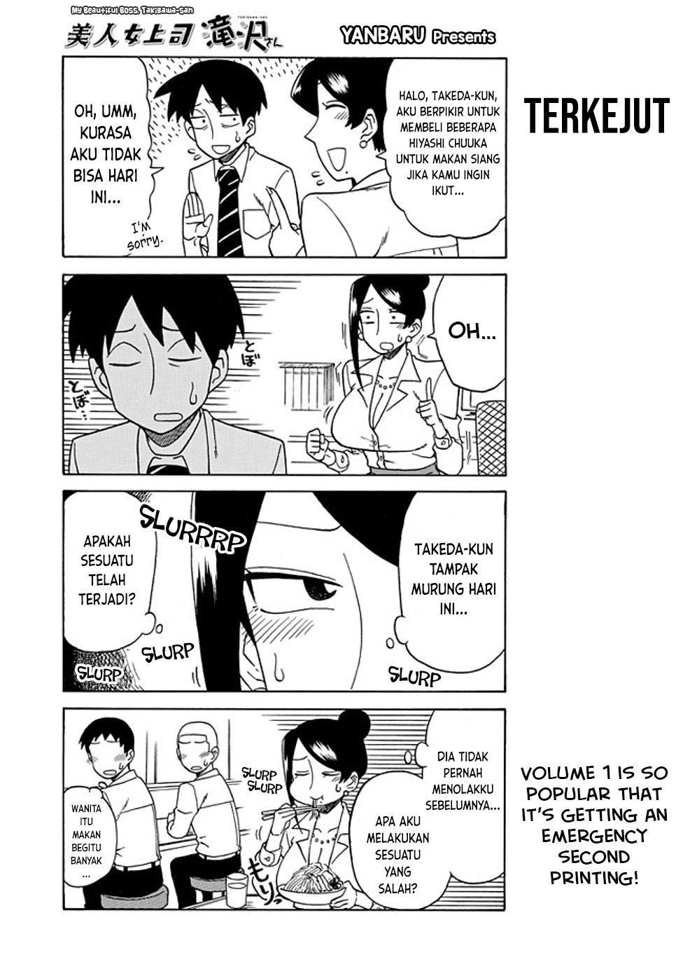 Bijin Onna Joushi Takizawa-san Chapter 28 - halaman 2