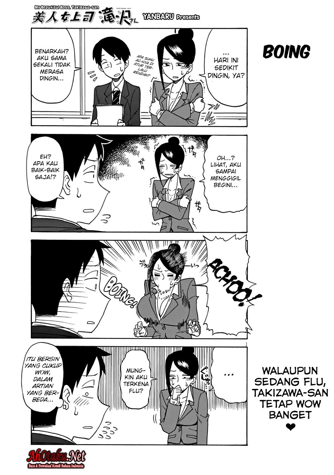 Bijin Onna Joushi Takizawa-san Chapter 4 - halaman 3