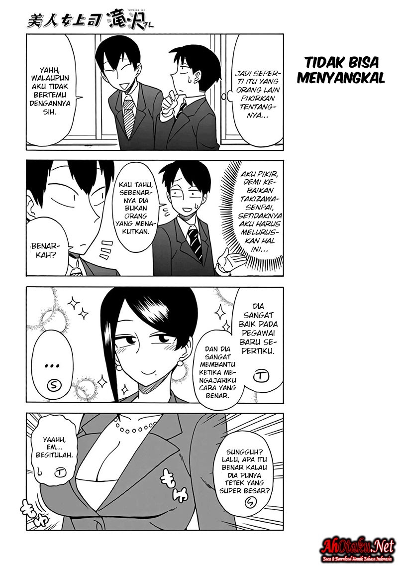 Bijin Onna Joushi Takizawa-san Chapter 9 - halaman 6