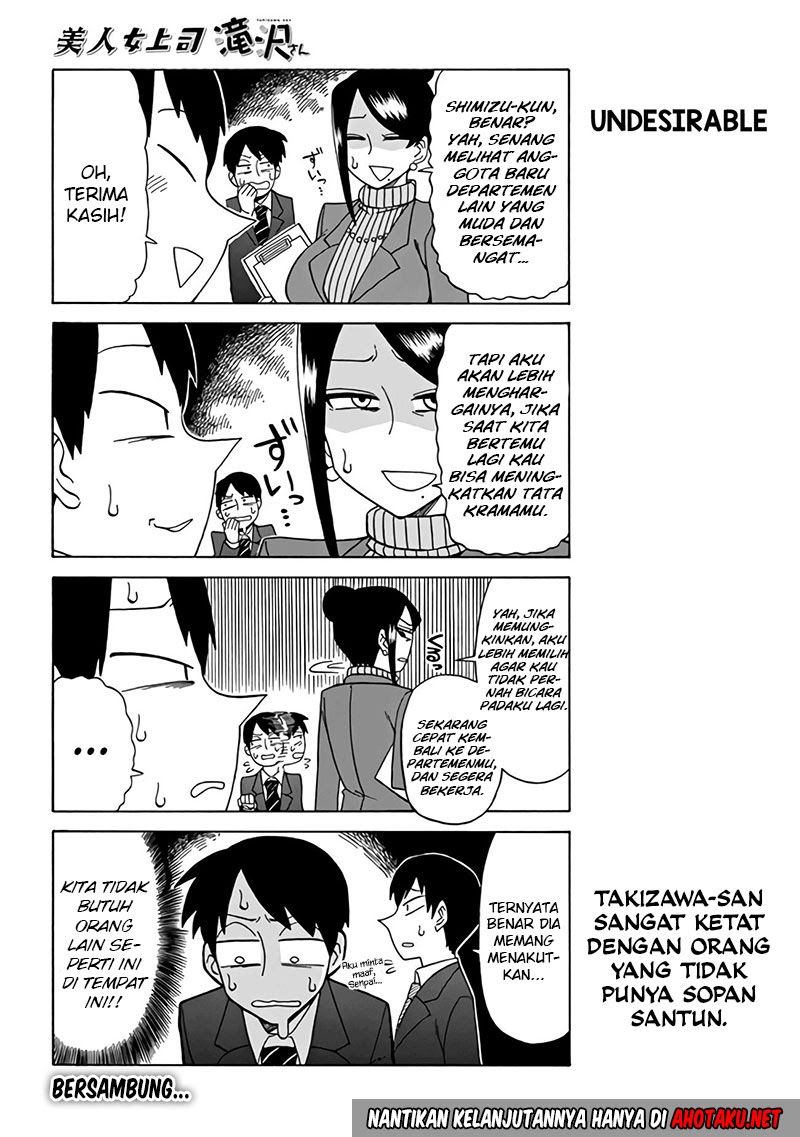 Bijin Onna Joushi Takizawa-san Chapter 9 - halaman 8