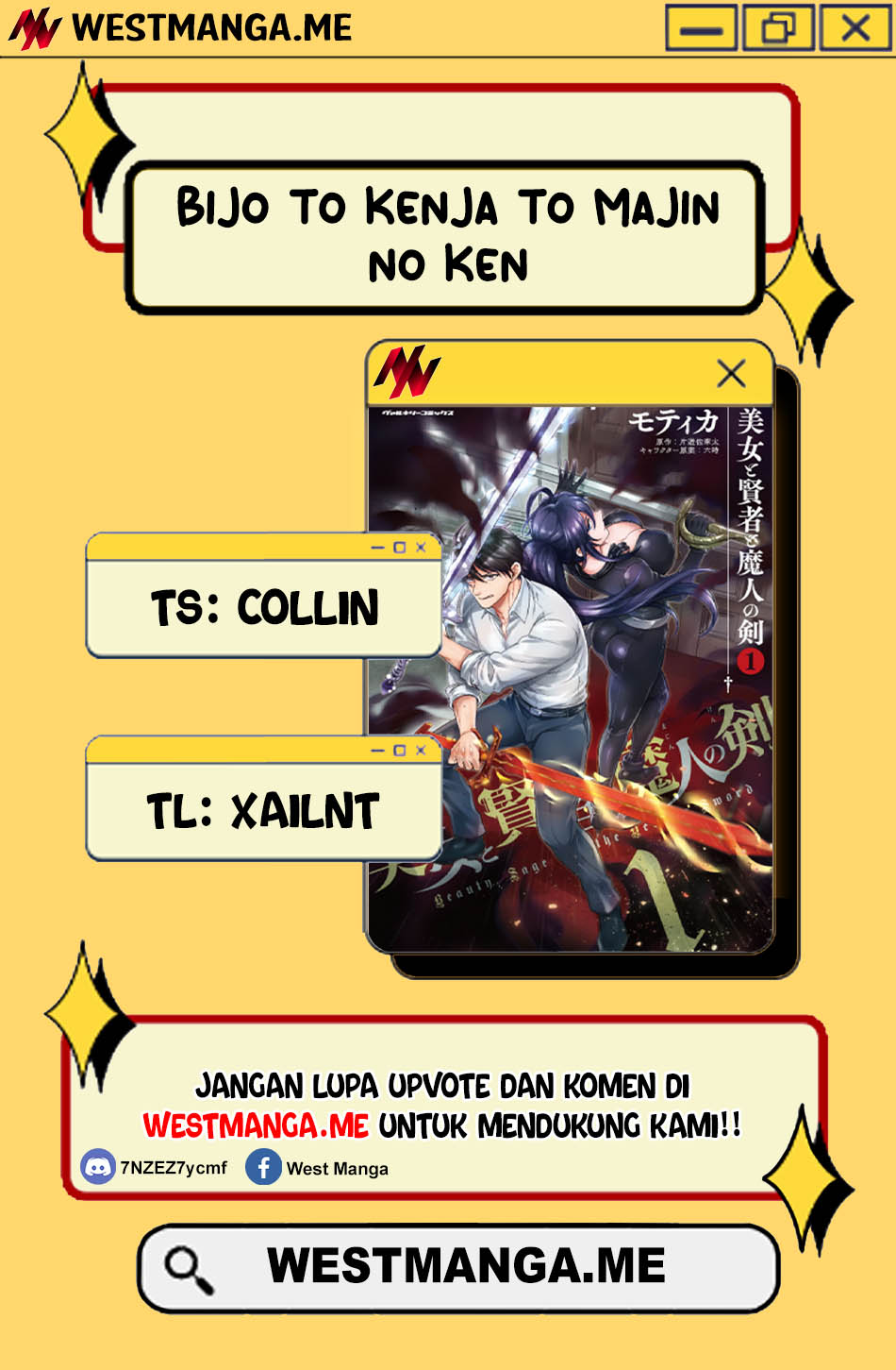 Bijo to Kenja to Majin no Ken Chapter 37 - halaman 4