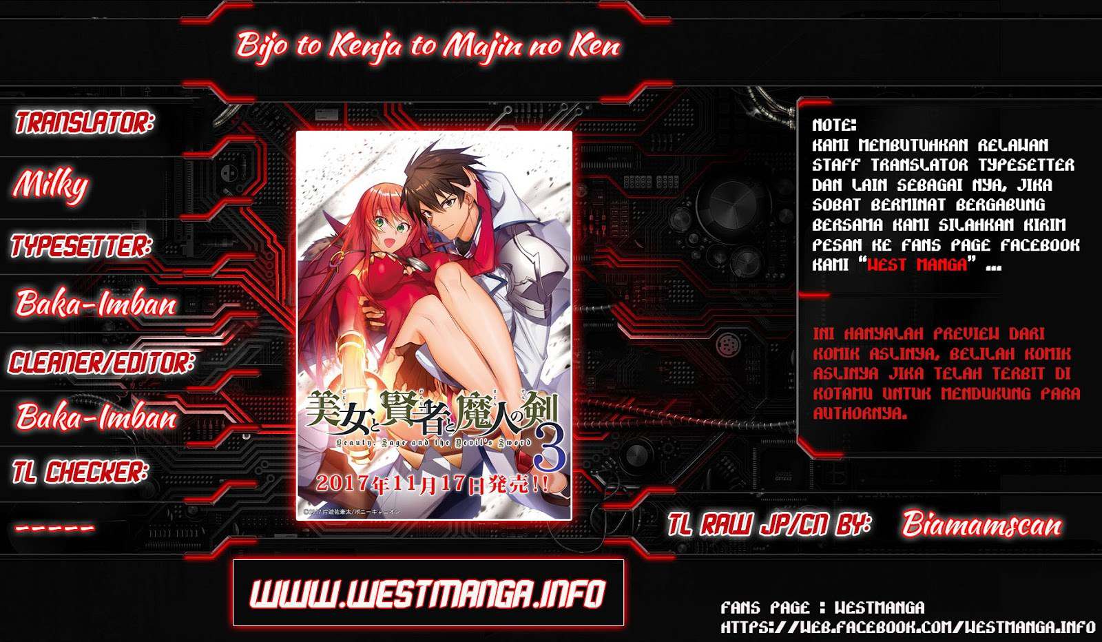 Bijo to Kenja to Majin no Ken Chapter 4 - halaman 2