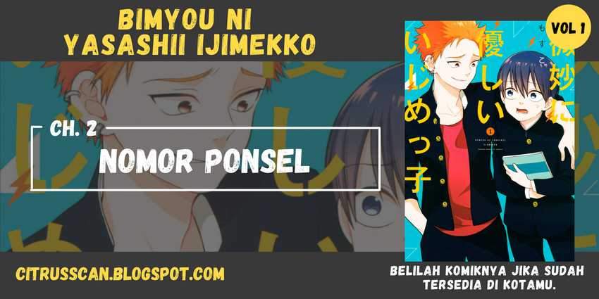 Bimyou ni Yasashii Ijimekko Chapter 2 - halaman 1